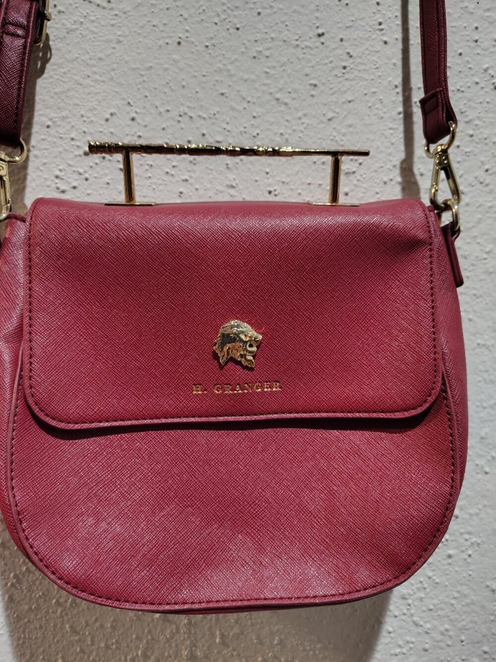 Loungefly Harry Potter Hermione Granger Wand Crossbody Bag - Picture 7 of 13
